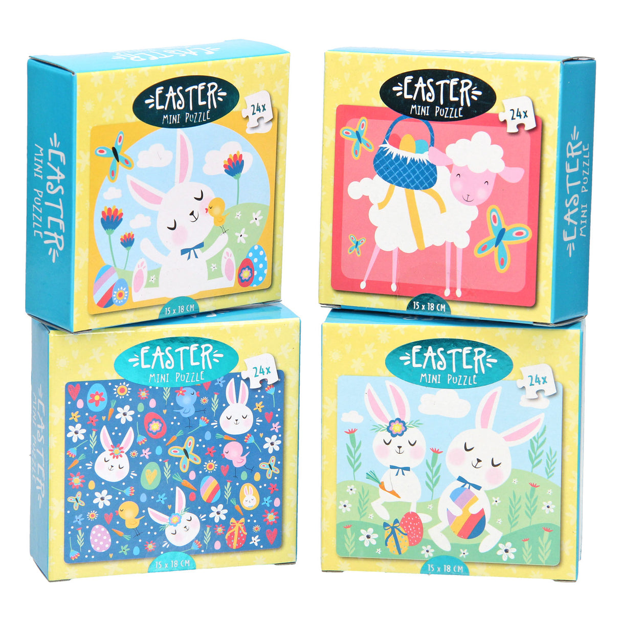 Wins Holland Mini Puzzle Ouschteren, 24 Stéck.