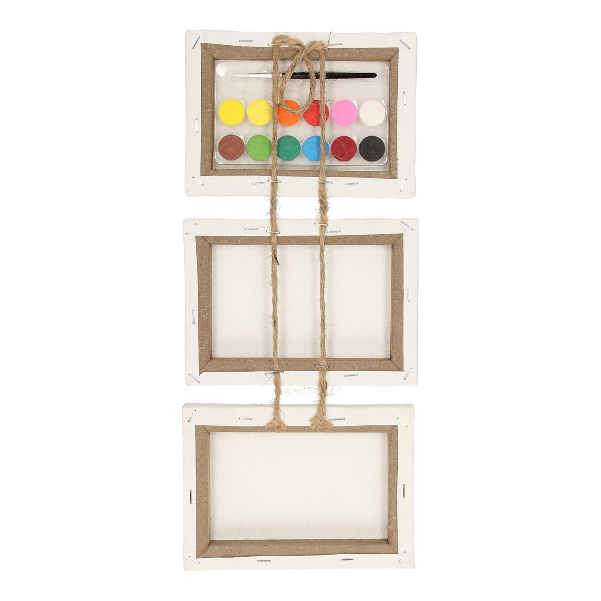 Pintura de tela Conjunto de animais selvagens, conjunto de 3 peças