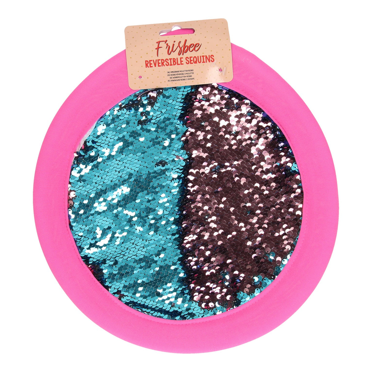 Frisbee with sequins
