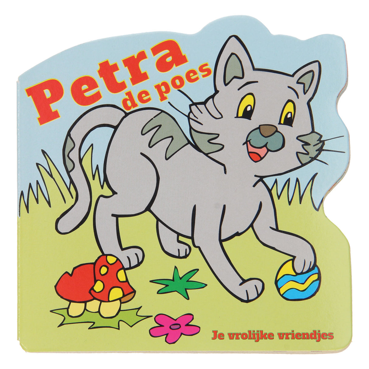 Boek specials nederland bv kartonboek mijn vrolijke vriendjes