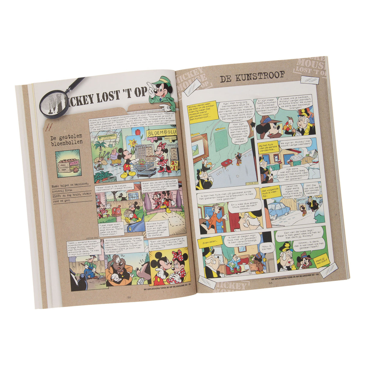 Book Specials Nederland BV Vakantieboek Mickey Lost 't op