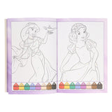 Book Specials Nederland BV Colors by number - Princesses