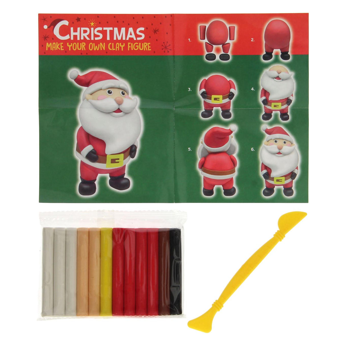 Make your own clay figure Christmas