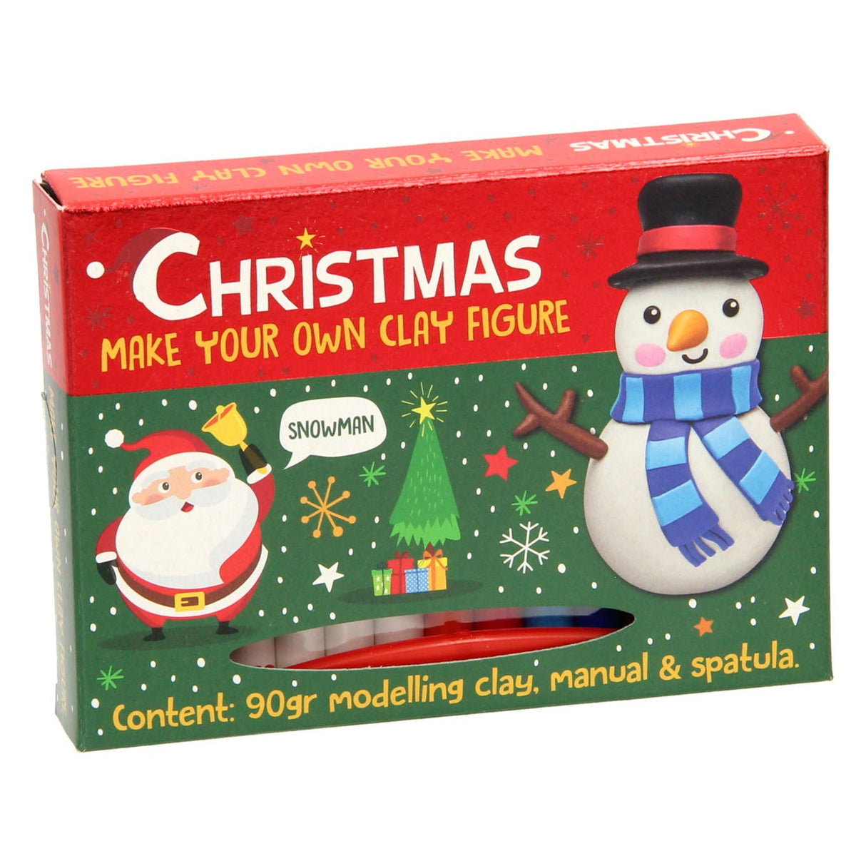 Make your own clay figure Christmas