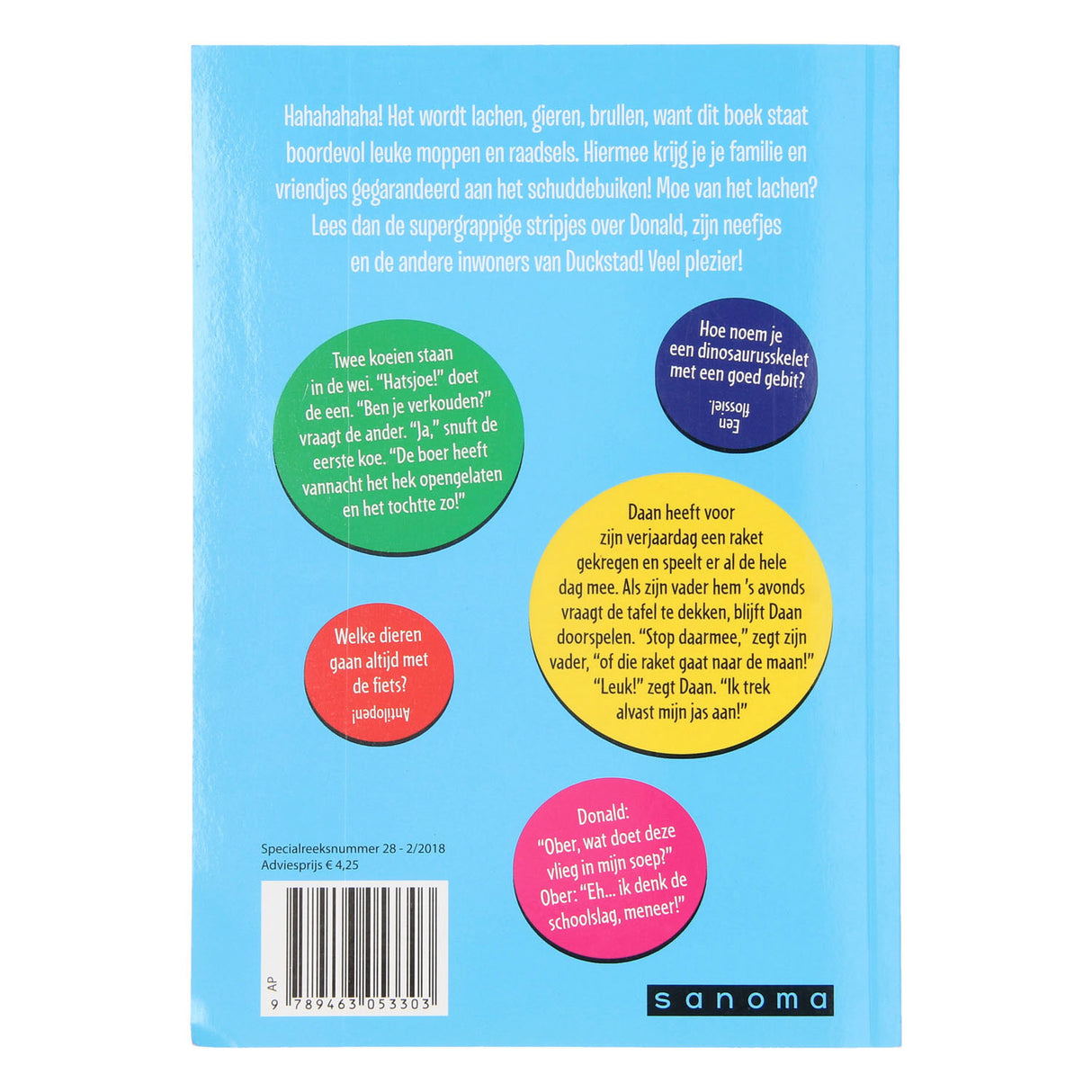 Buch Spezials Neemerland BV Donald Duck Ropping Trommel blo