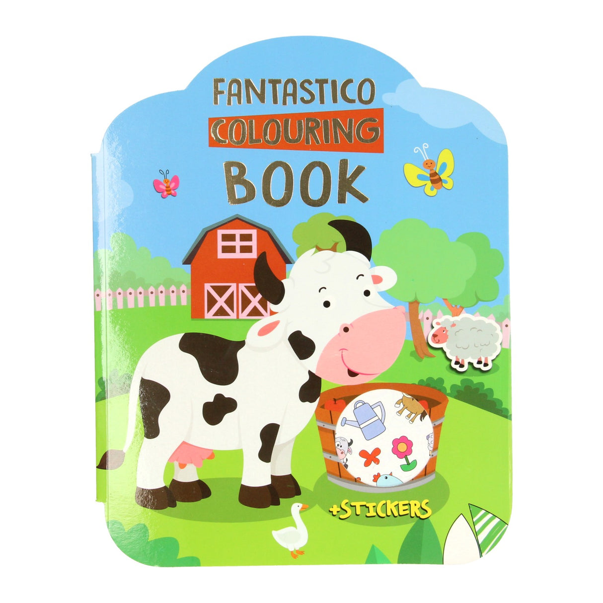 Wins Holland Fantastico Colors Sticker Book Farm