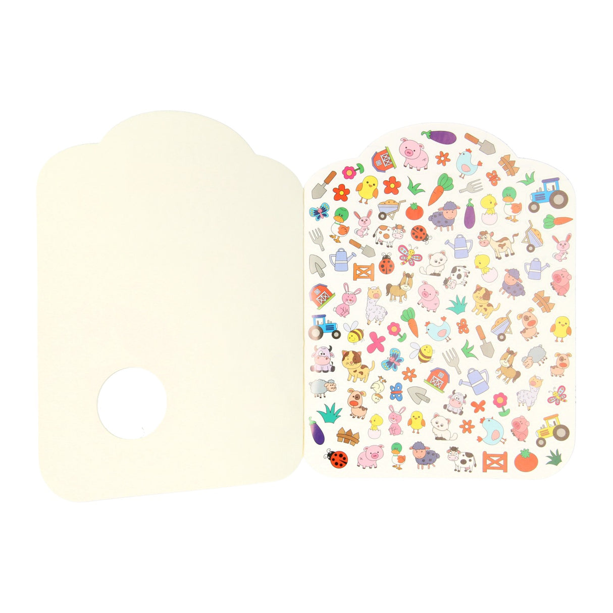 Wins Holland Fantastico Colors Sticker Book Farm