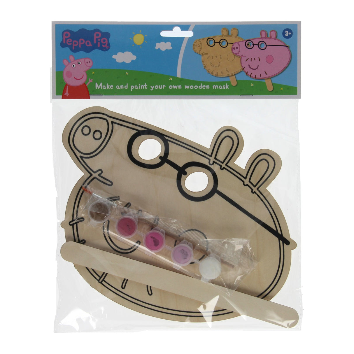 Wins holland paint your own wooden mask