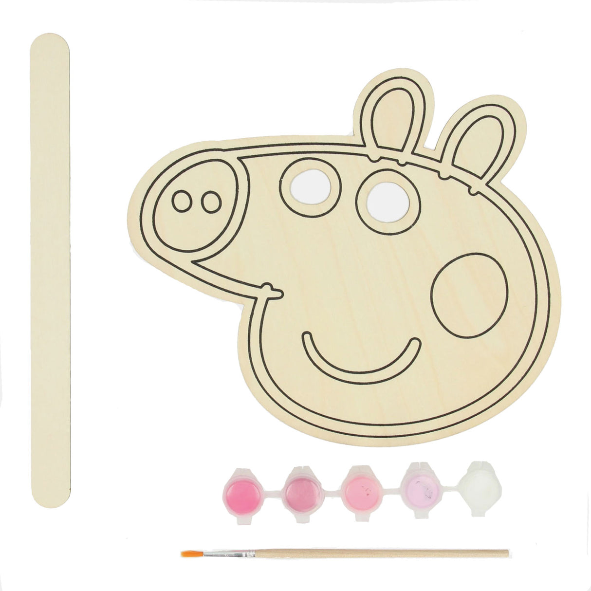 Wins holland paint your own wooden mask