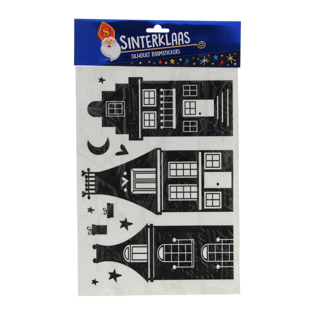 Naklejki na okno sylwetki Sinterklaas