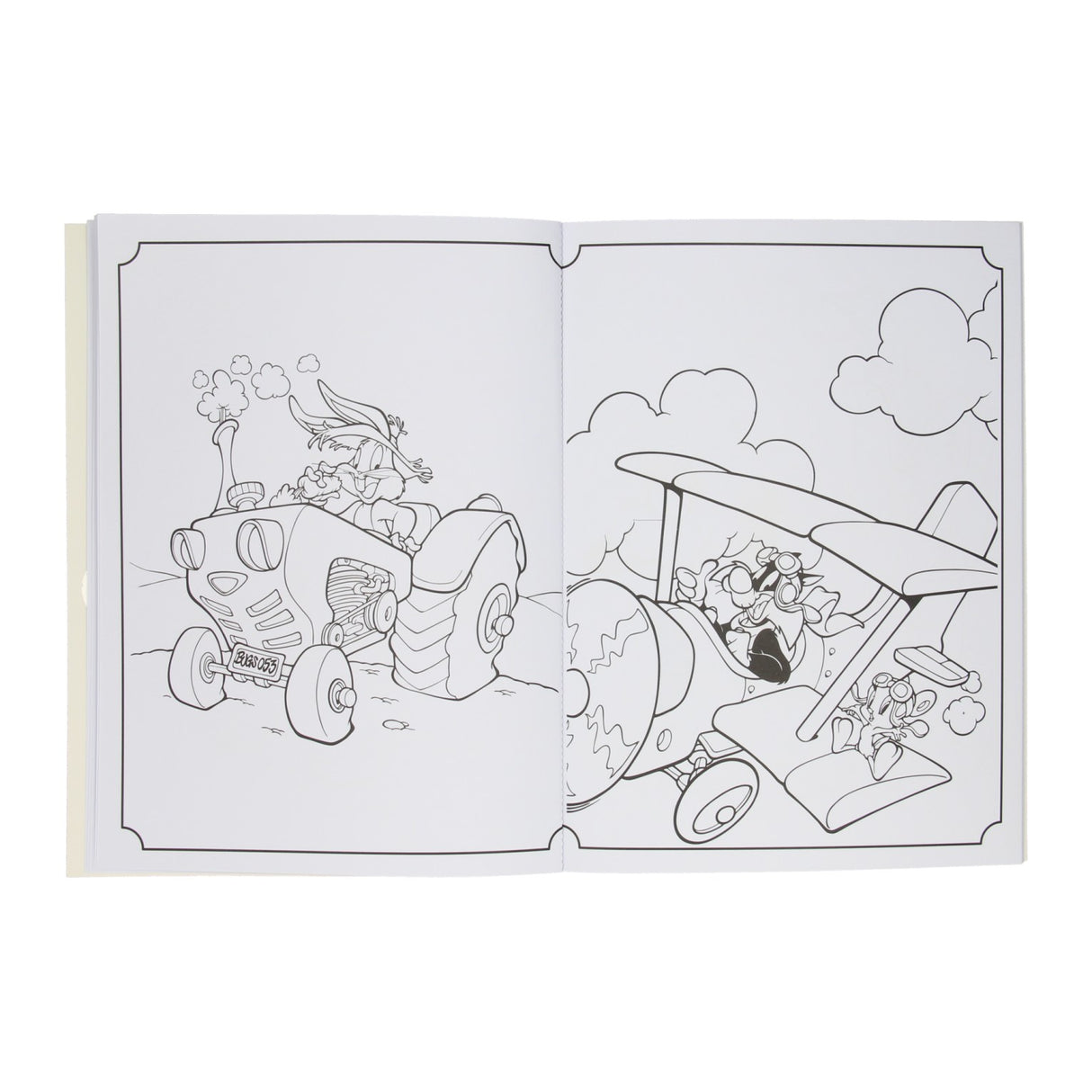 Super Color Colorbook Looney Tunes with pencils