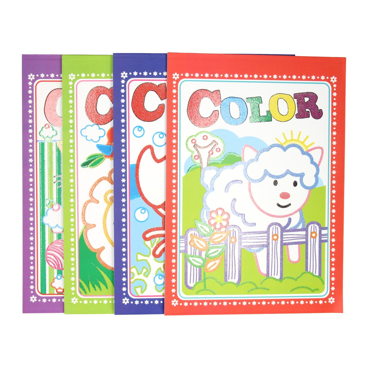 Knjižna posebnost Nederland bv Glitter Color Colorbook
