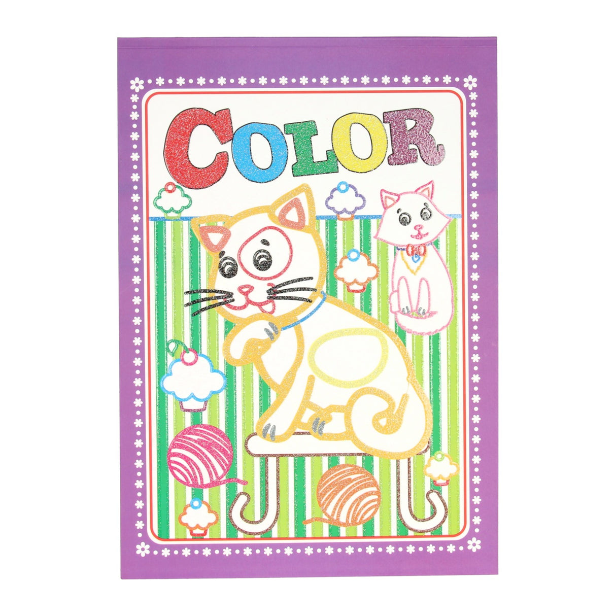 Knjižna posebnost Nederland bv Glitter Color Colorbook