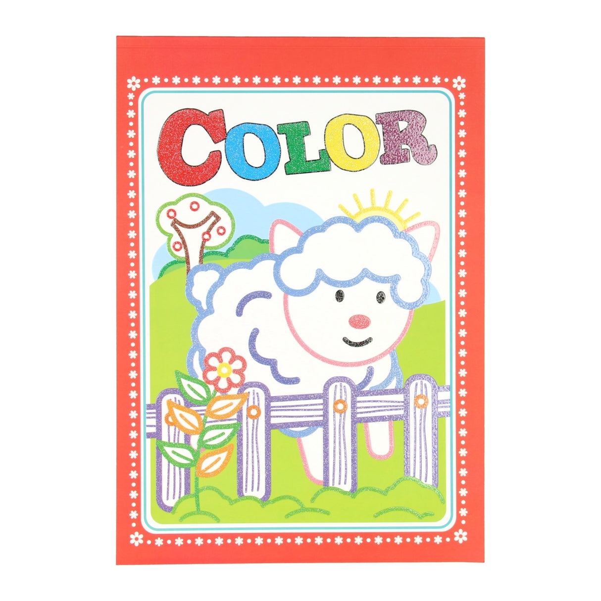 Knjižna posebnost Nederland bv Glitter Color Colorbook