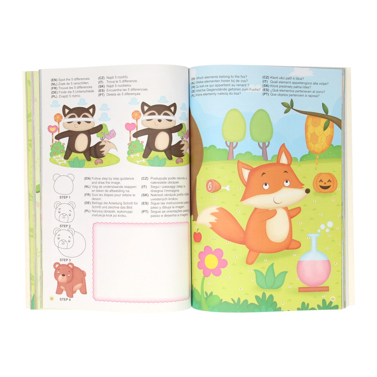 Výhry Holland Colors Activity Activity Book Jungle