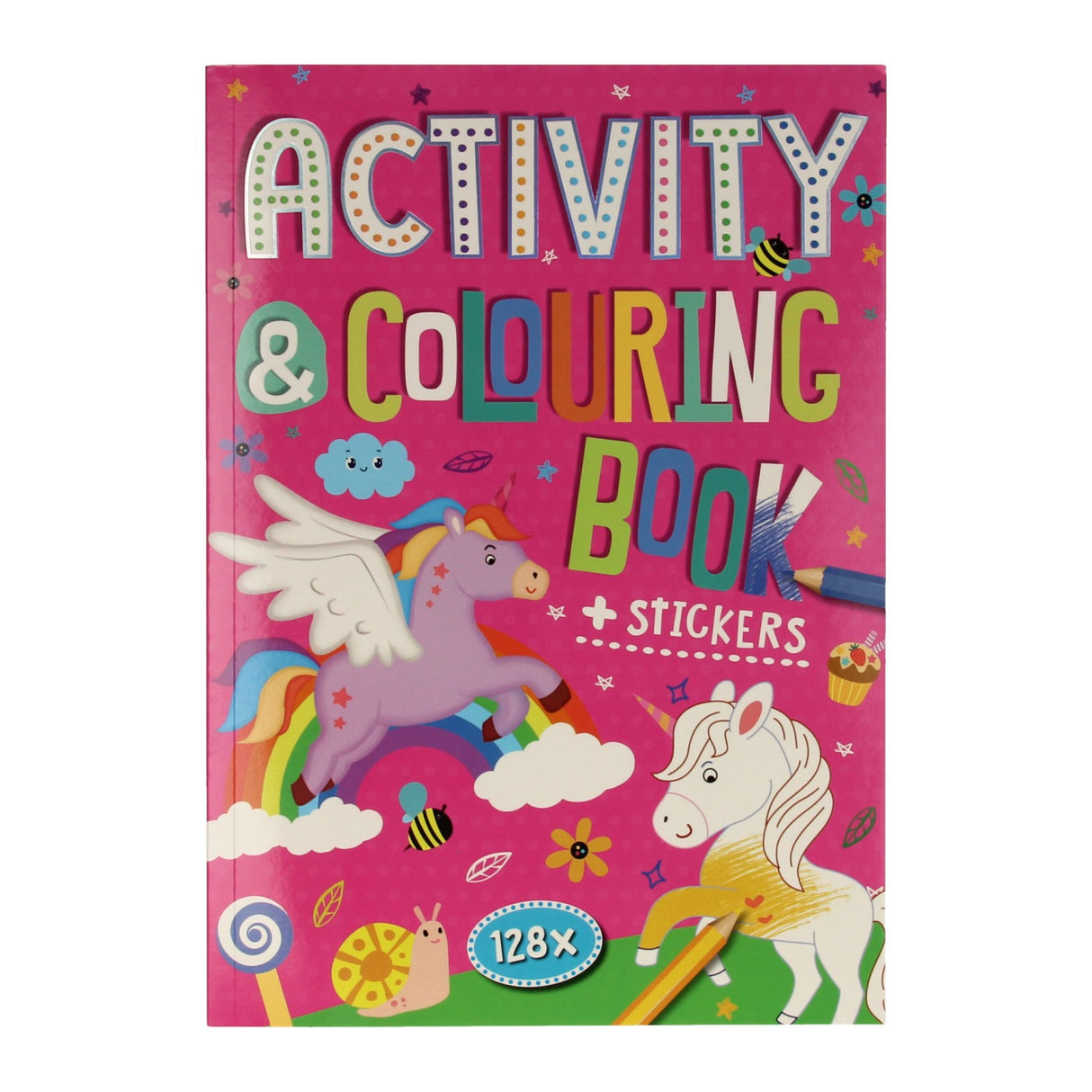 Wins Holland Faarwen Aktivitéite Book Unicorn