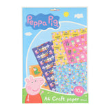 Craft Paper Peppa Pig A4