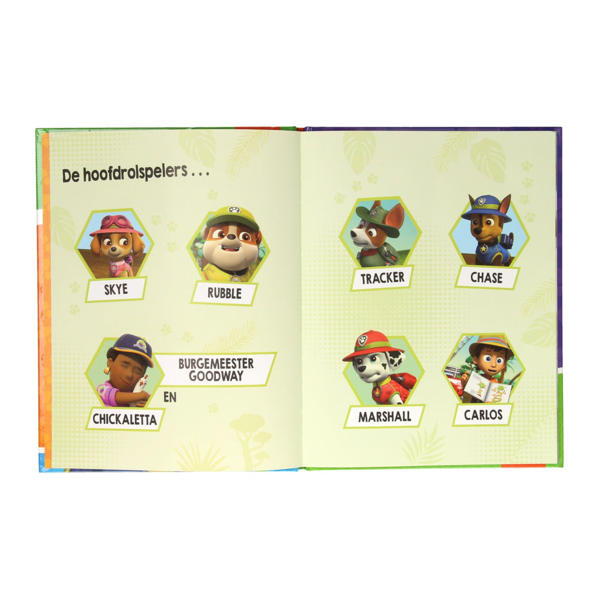 Wins Holland Reading Book The puppies save a giant plant Paw Patrol