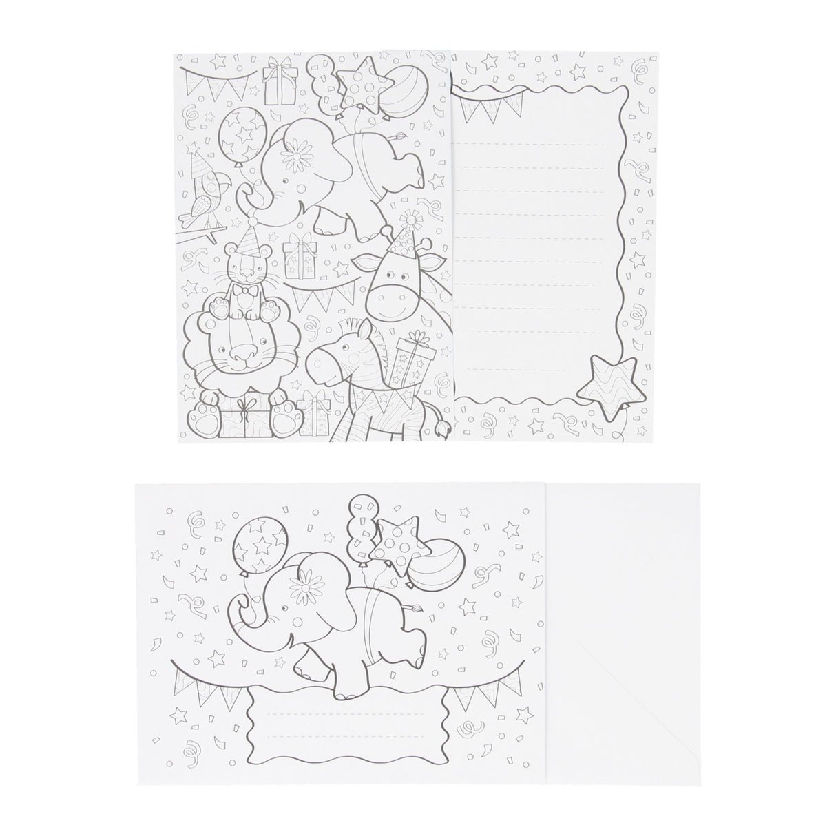 Wins Holland color your own invitation cards