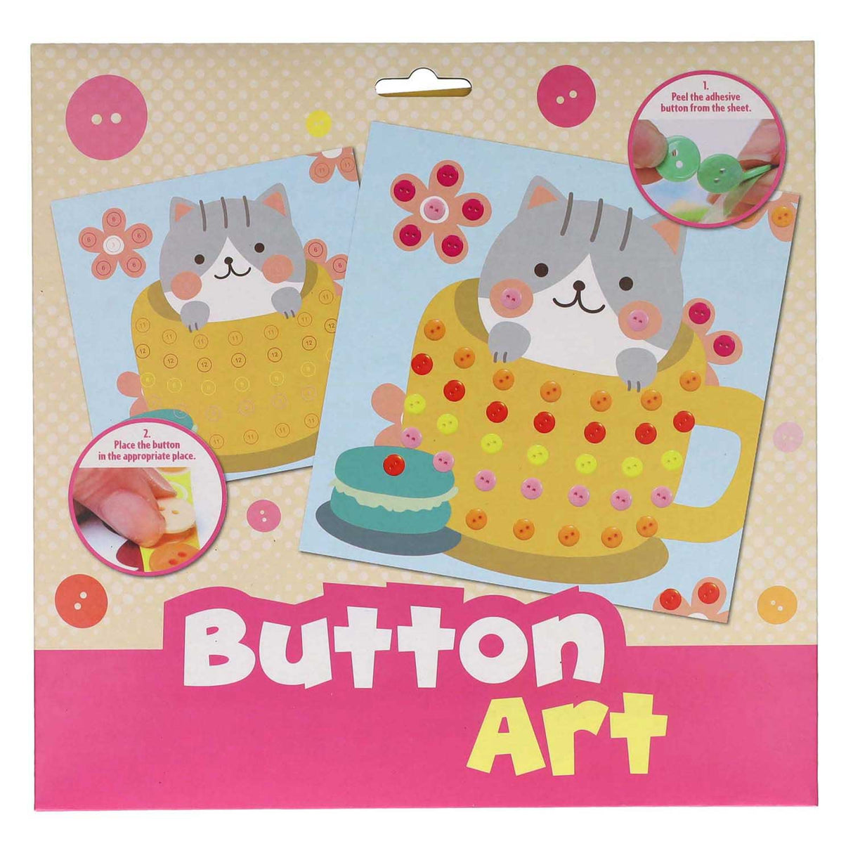 Wins Holland Button Art Painting Decorate