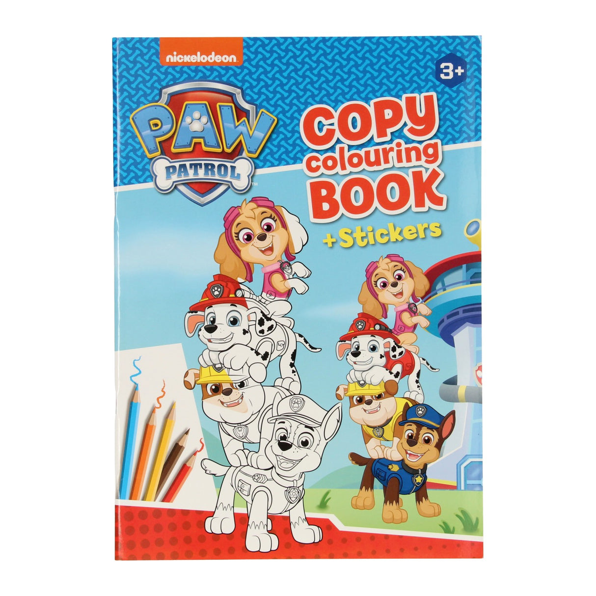 Wins Holland Colorbook Paw Patrol with color examples