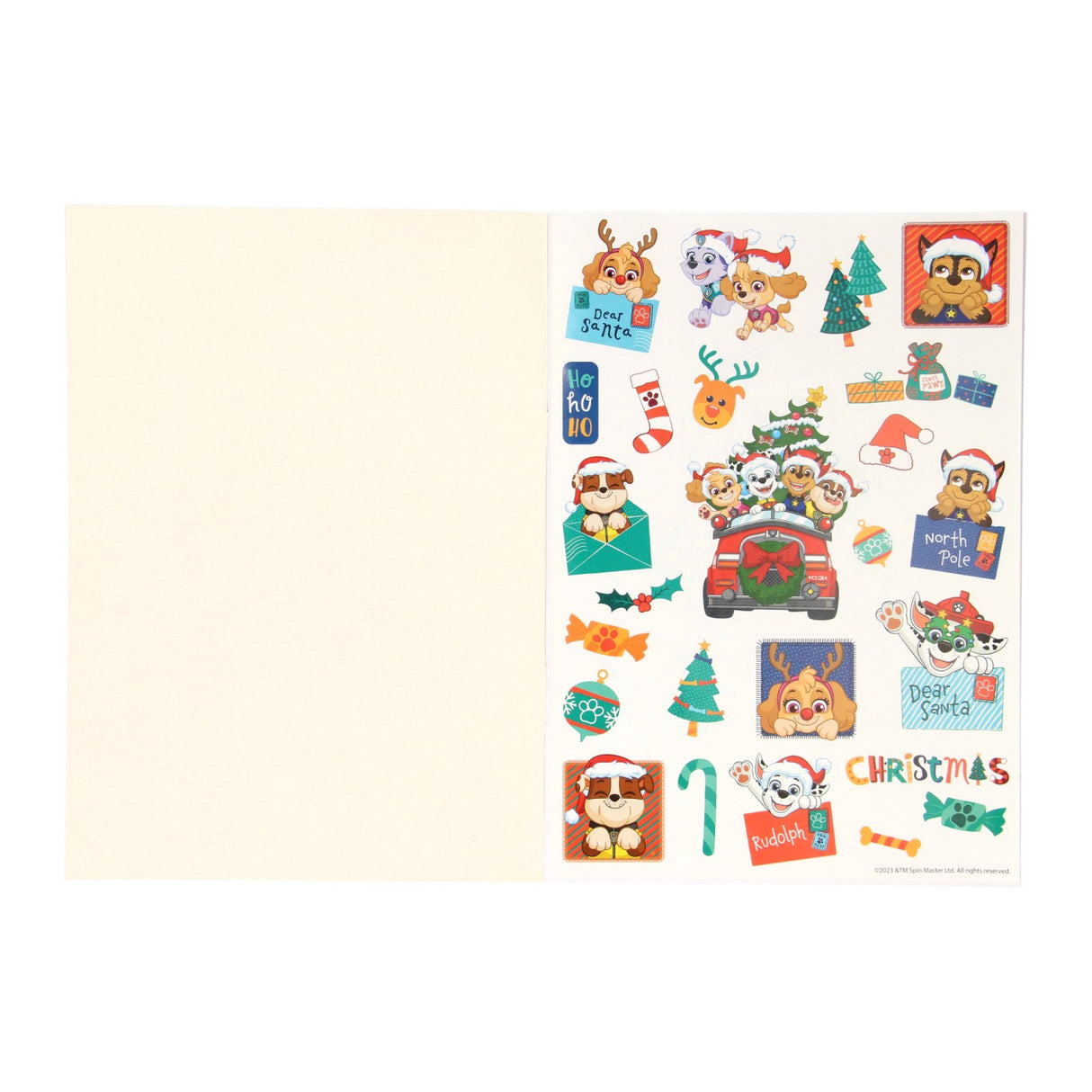 Wins Holland Chrëschtdagsfrobuch Paw Pattol + Sticker