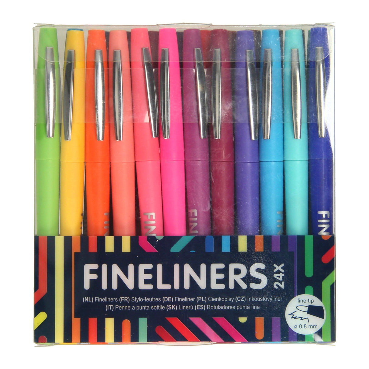 Vyhrajte Holland Fineliners Color, 24st.