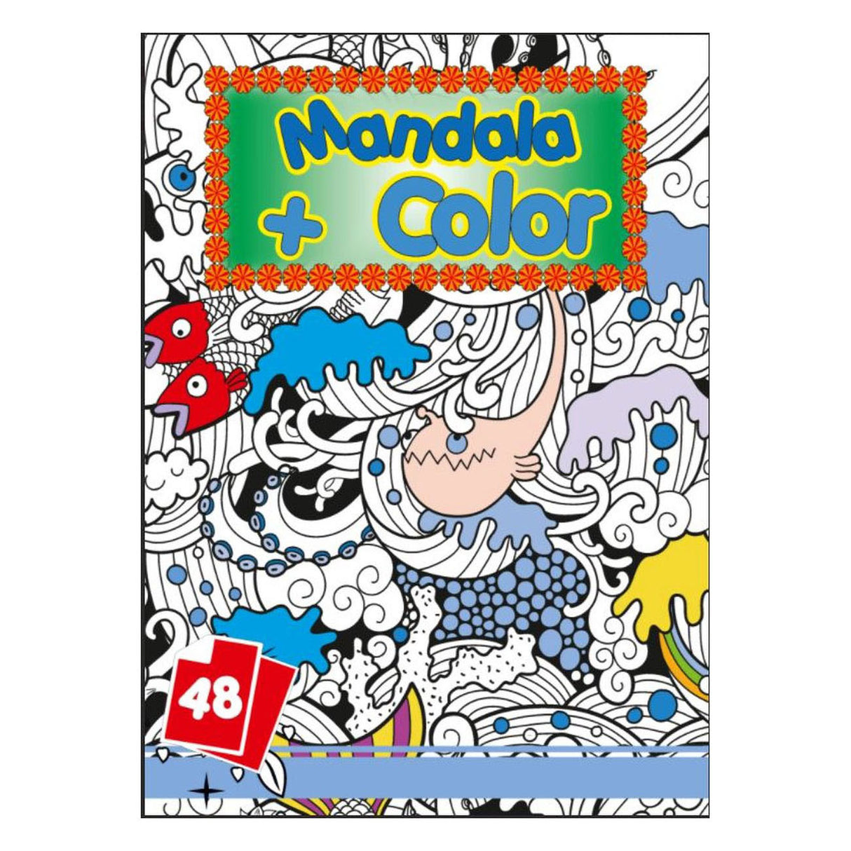 Vyhraje barevná kniha Holland Mandala, 48pag