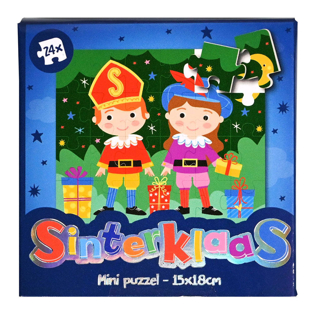 Wins Holland Mini Puzzle Sinterklaas, 24st.