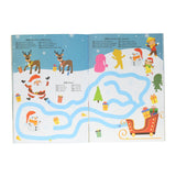 Color and activity book A4 Christmas