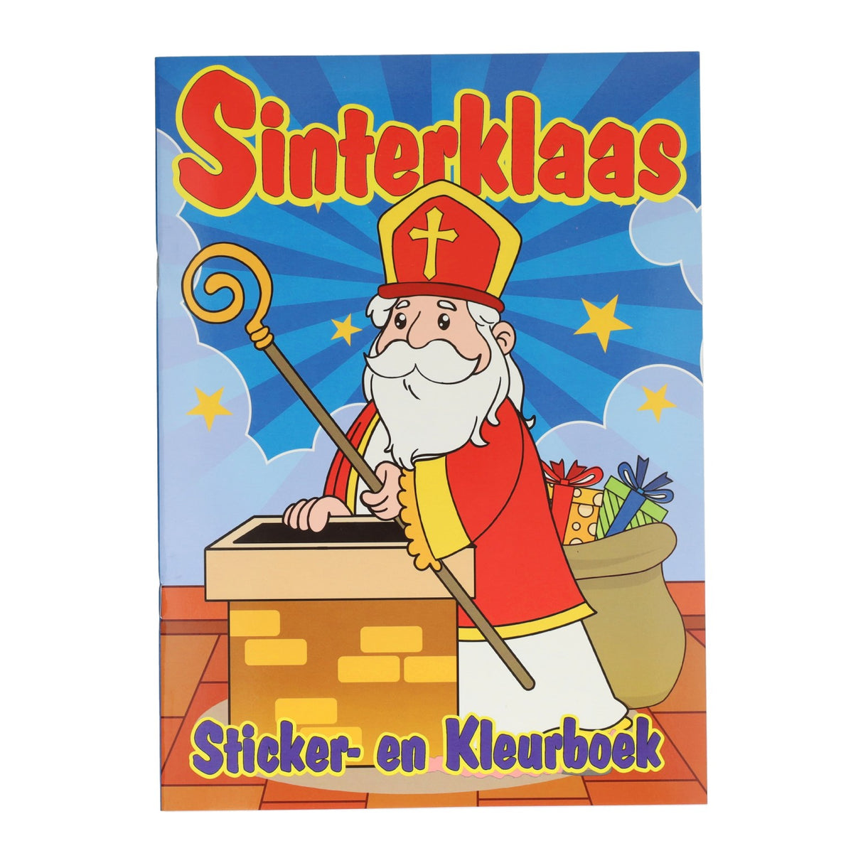 Book Specials Nederland BV Sinterklaas Sticking Coloring Book