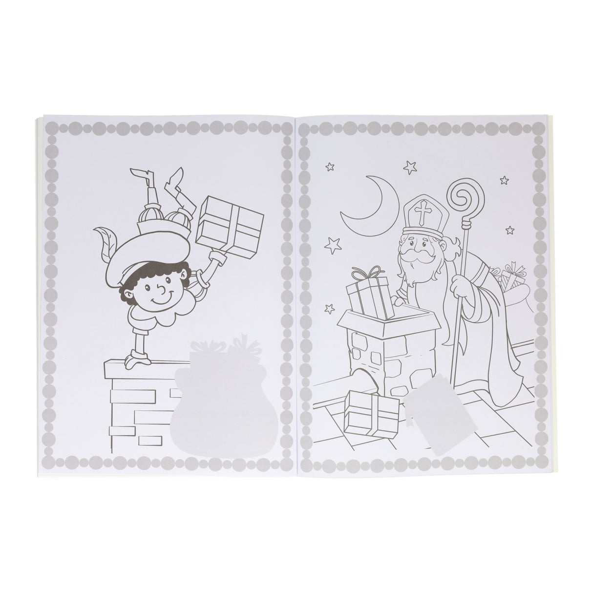 Book Specials Nederland BV Sinterklaas Sticking Coloring Book