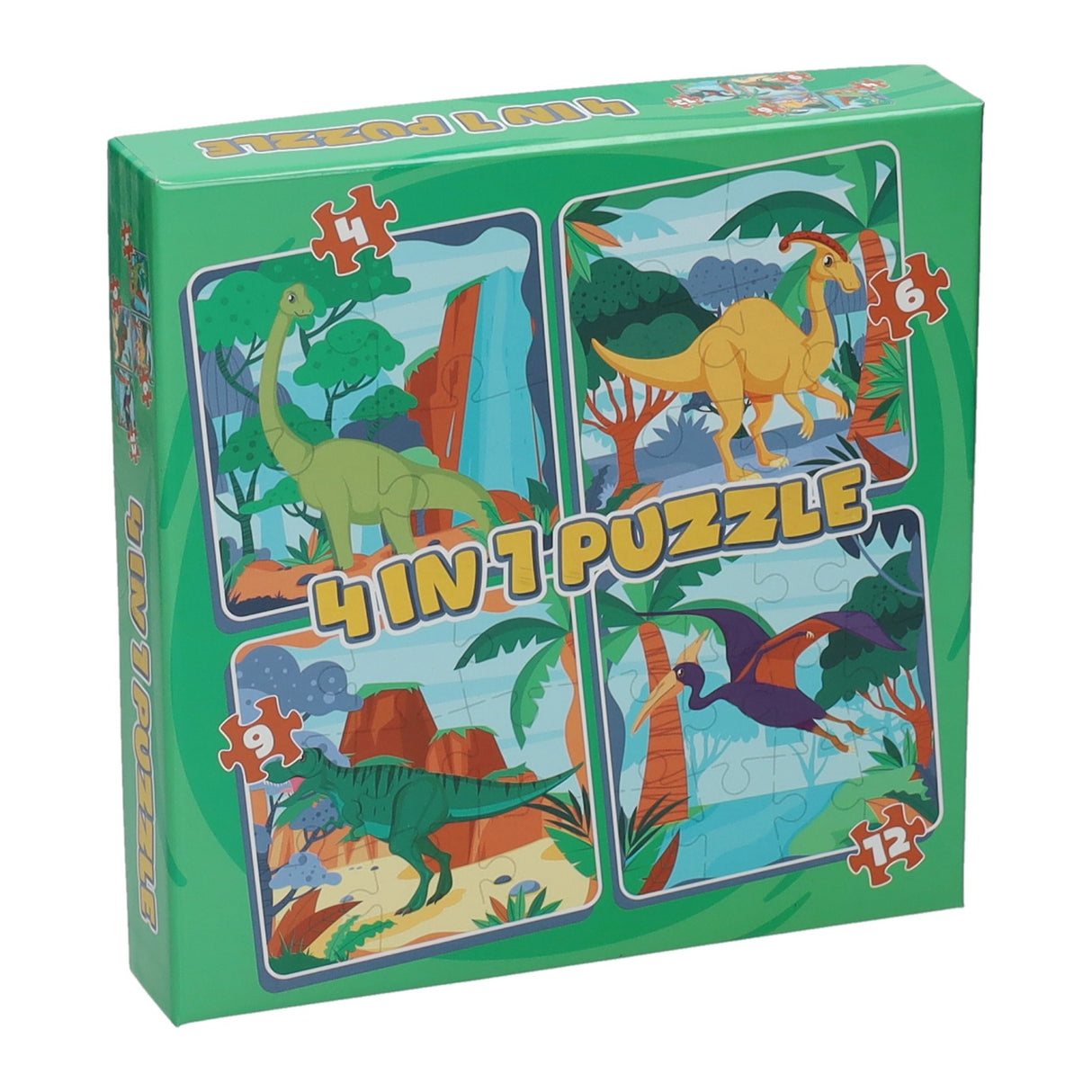 Vítězství Holland Pluzzle 4in1 - Dino, 12st.