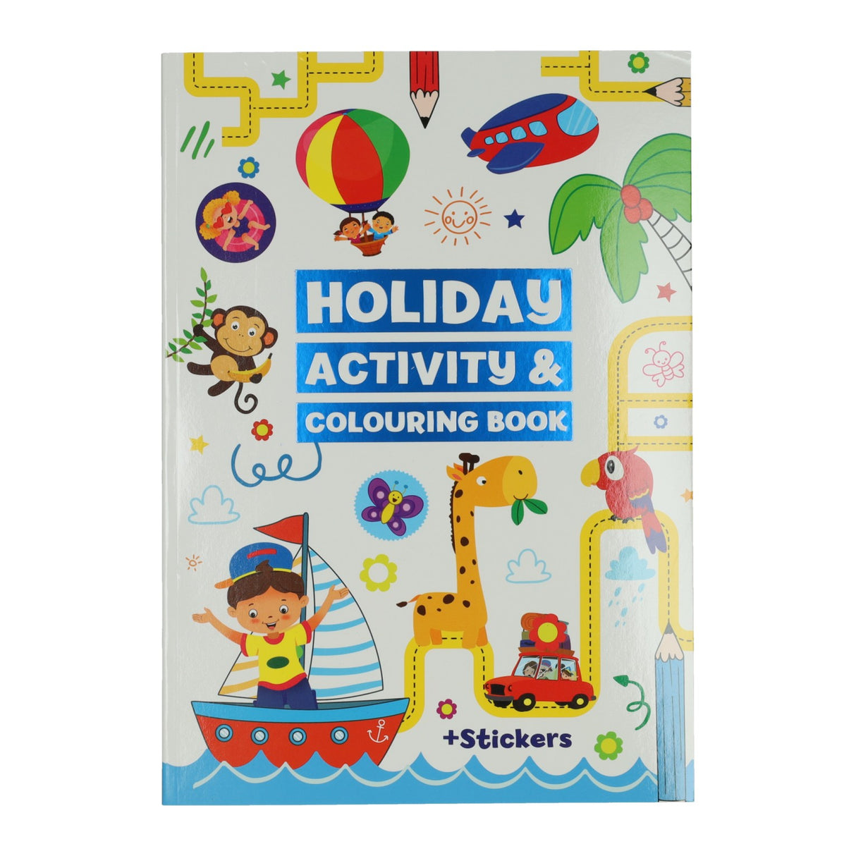 Wins Holland Holiday Color and Activity Book With Stickers