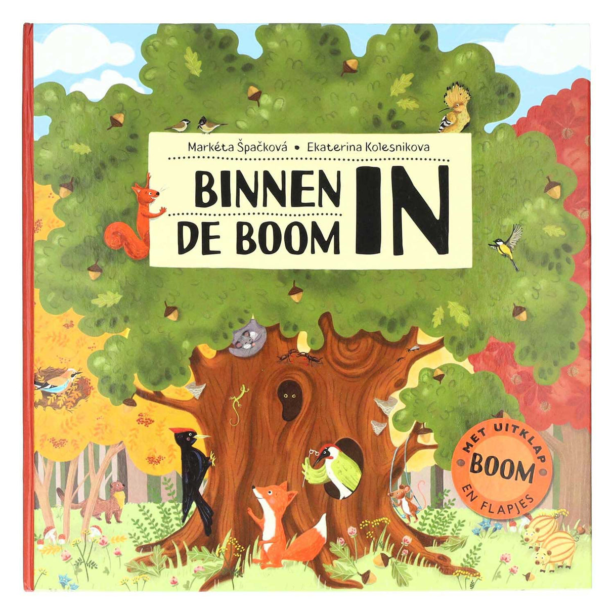 Book Specials Netherlands BV fold-out and flap book inside the tree