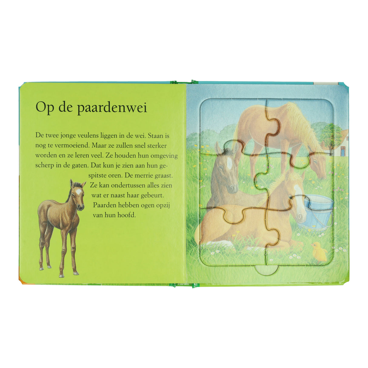 Wins holland puzzelboek boerderij - 5 legpuzzels