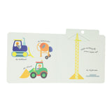 Wins holland kartonnen schuifboekje - spelen en leren bouwplaats