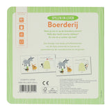Wins holland kartonnen schuifboekje - spelen en leren boerderij