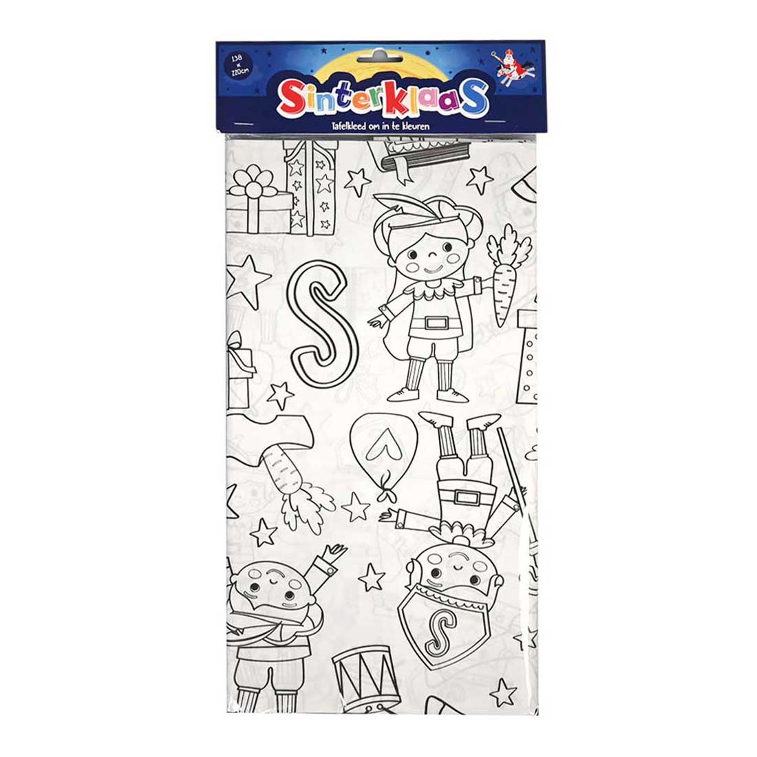 Wins holland kleur je eigen sinterklaasfeest tafekleed