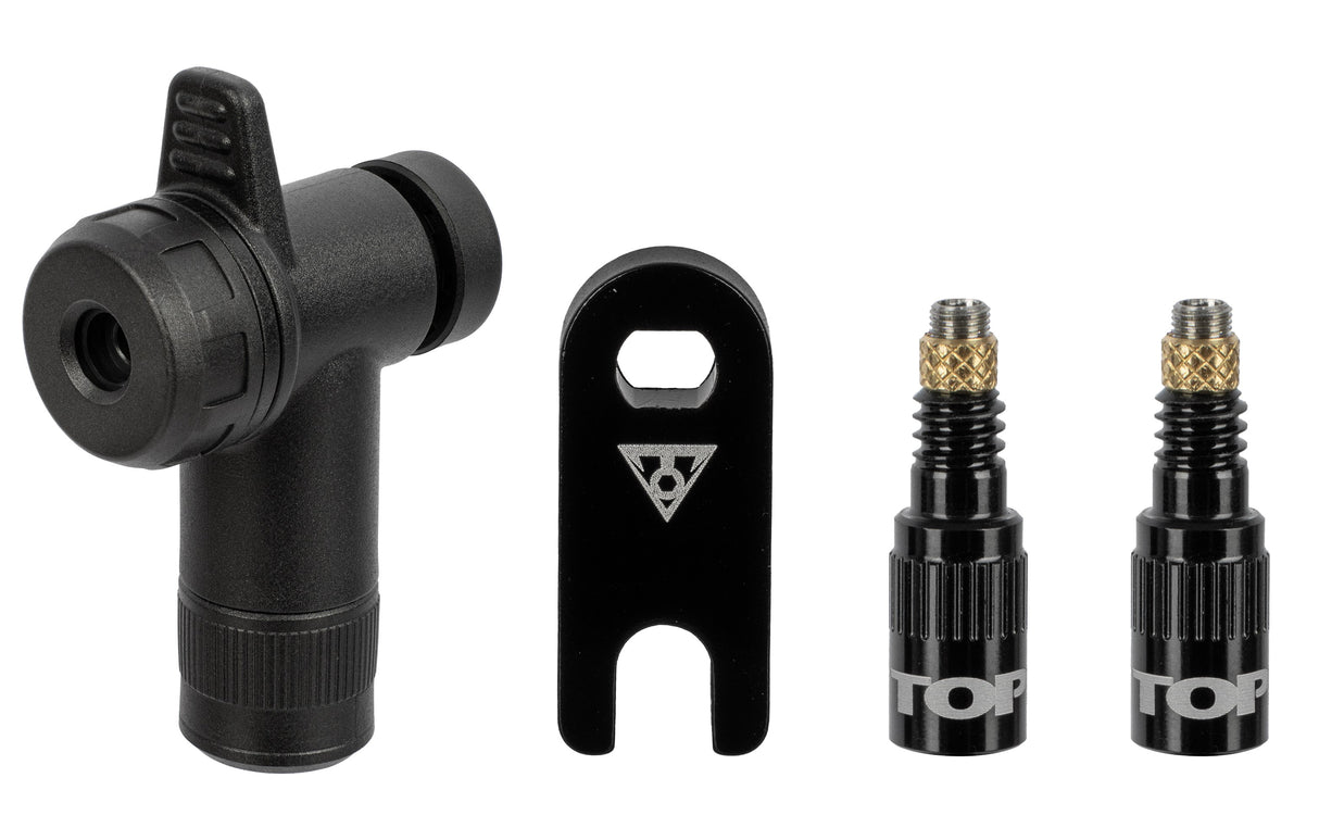 Topeak turboflow combo s rapidhead