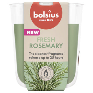 Bolsius scented glass 80 73 true scents rosemary