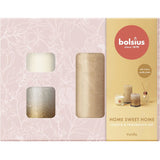 Bolsius gift set medium home sweet home