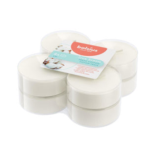 Bolsius Maxilichten True Scent Fresh Cotton 8 pieces 8 hours
