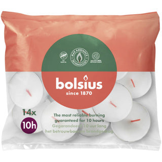 Bolsius Maxi lights 10-hour bag 14