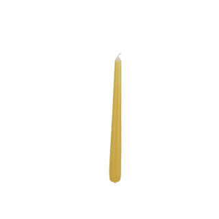Bolsius Gothic Candles 245 24 Box 4 Sunny Yellow