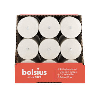 Bolsius Dinner Candle Rustic Sandy Grey