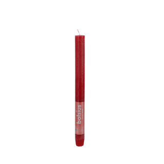 Bolsius Dinekaars Rustic Delicate Red
