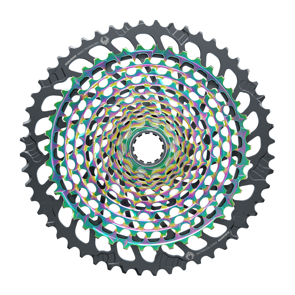 Sram cassette sprocket xx1-eagle xg-1299 1x12-speed 10-52 rainbow