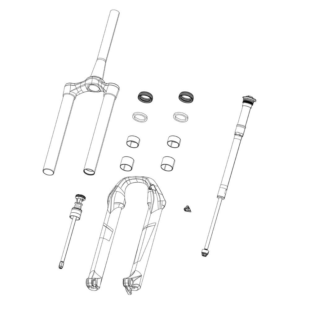 Rockshox fax rs til bremseslange