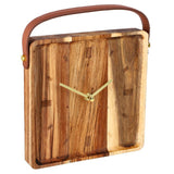 Clock vienne wood 22x22x6.5 cm